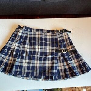 PLAID BRANDY SKIRT